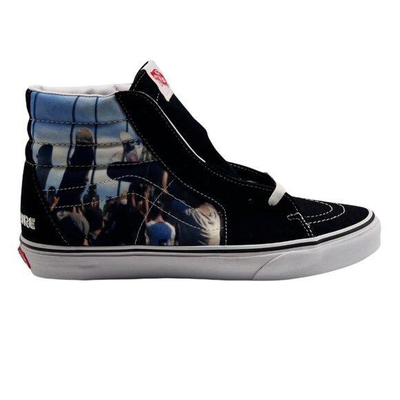 Vans Moca SK8-Hi‎ VN0A5KRHA55 Men S Moca Frances Stark Black Skate Shoes Size 10 - Picture 1 of 9